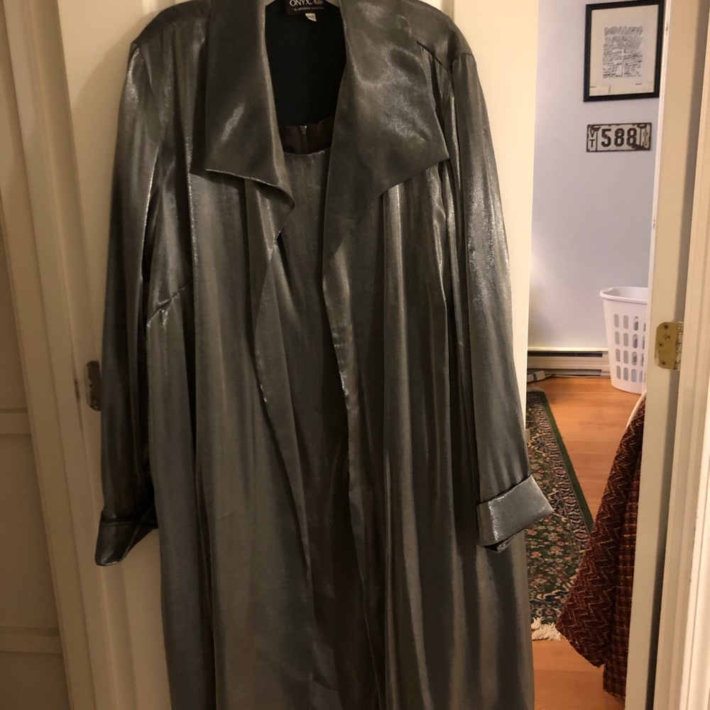 Beautiful Grey/Silver Woman’s formal dress